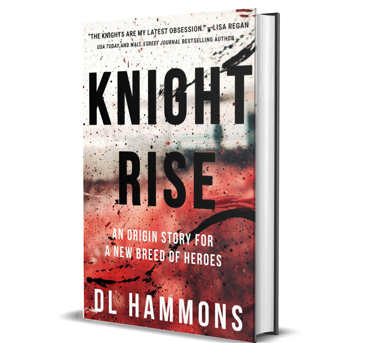 Knight Rise 3D Book Cover